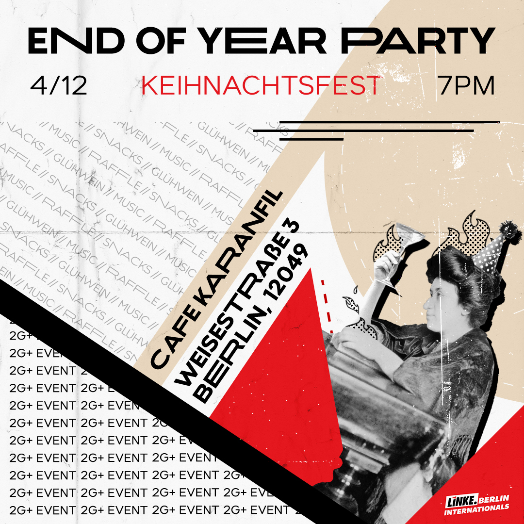 Die Linke Internationals End of Year Party 2021