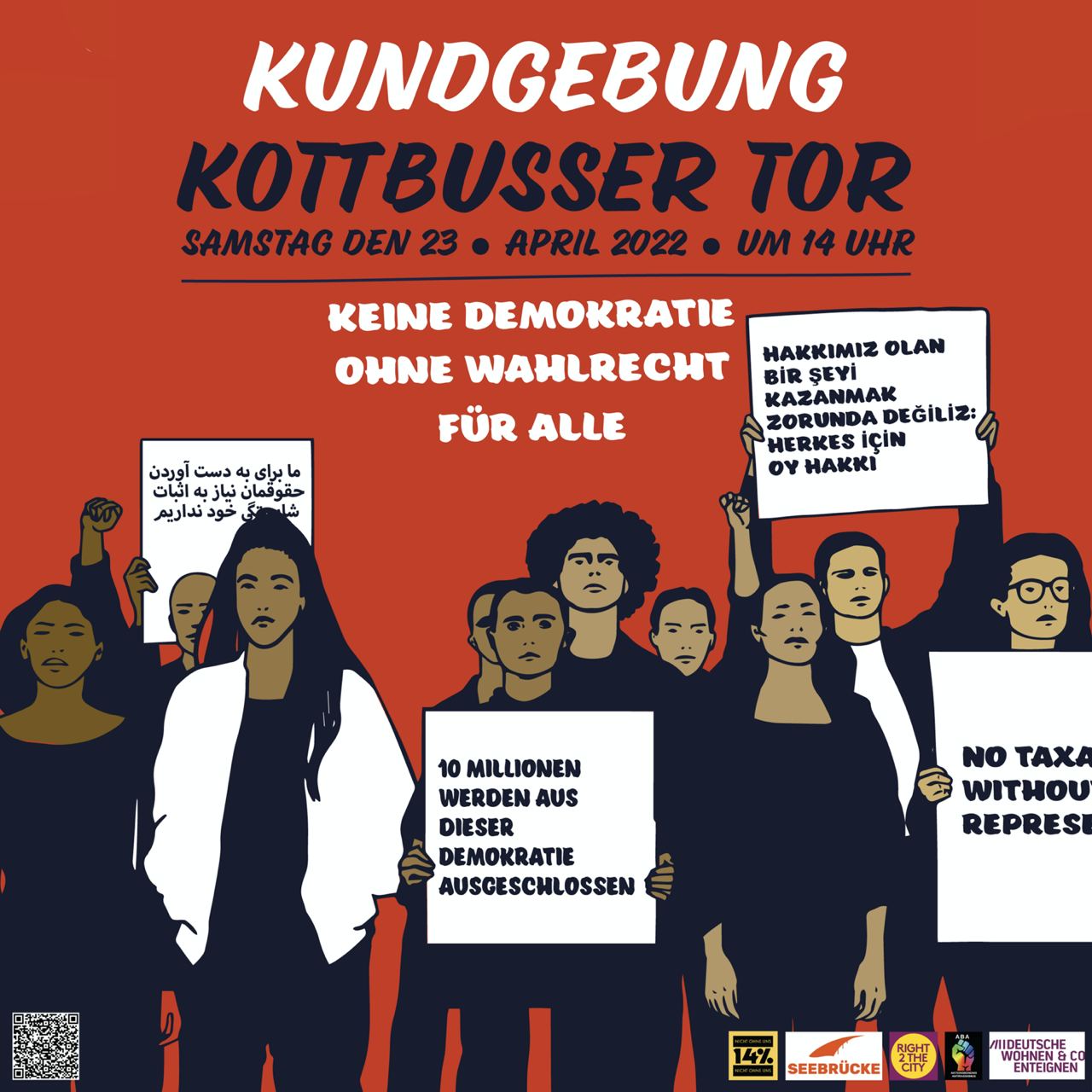 No Democracy without Voting Rights for Everyone – The Left Berlin