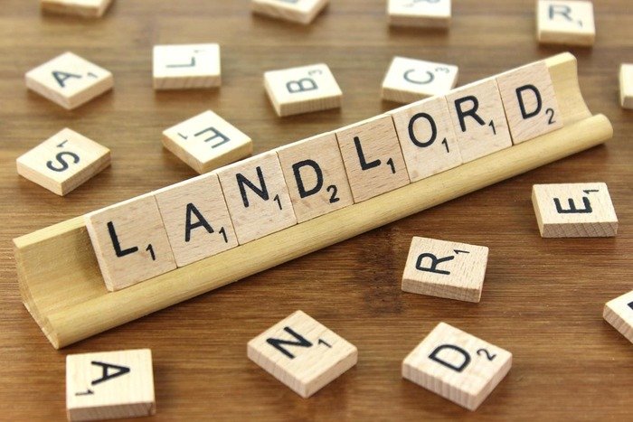 Landlord spelled out in Scrabble game